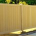 Wood Grain PVC Fence